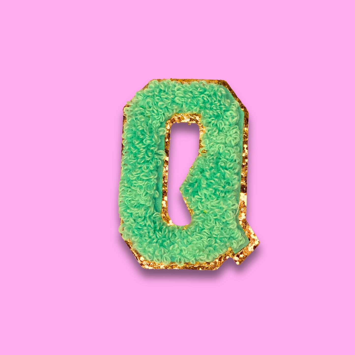 Q - Letter Patch - Grace Rose