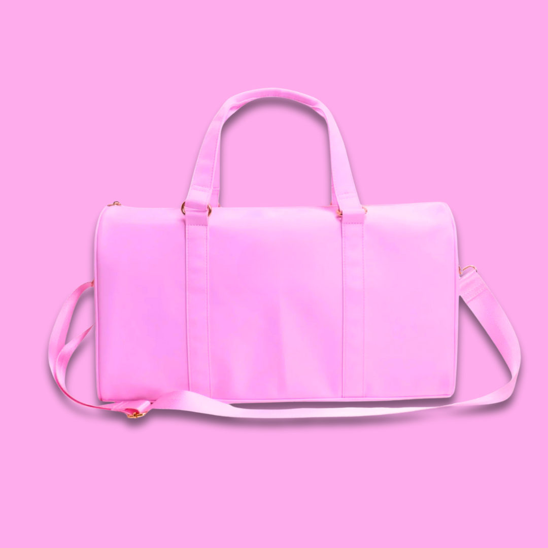 Cream Duffle Bag