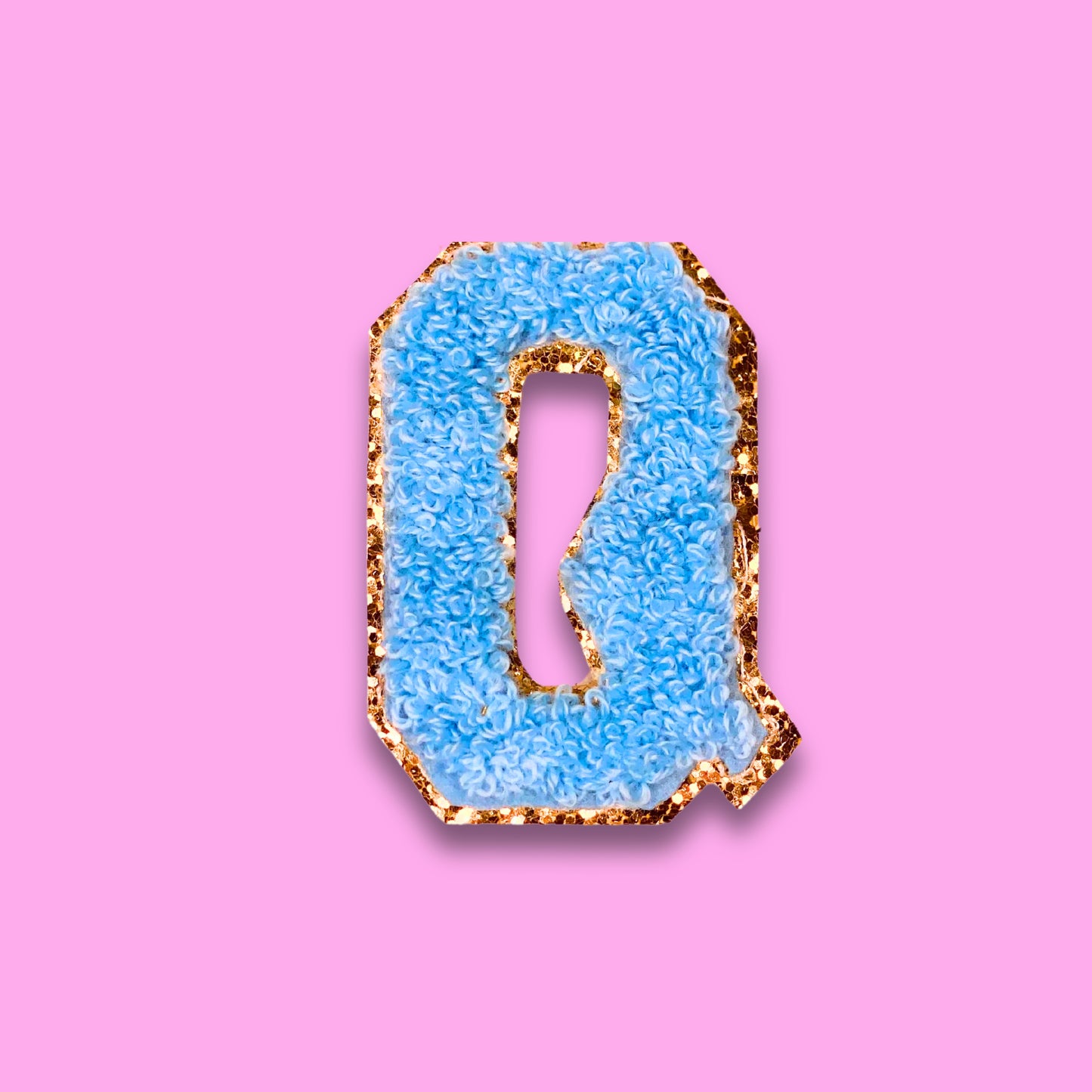 Q - Letter Patch - Grace Rose