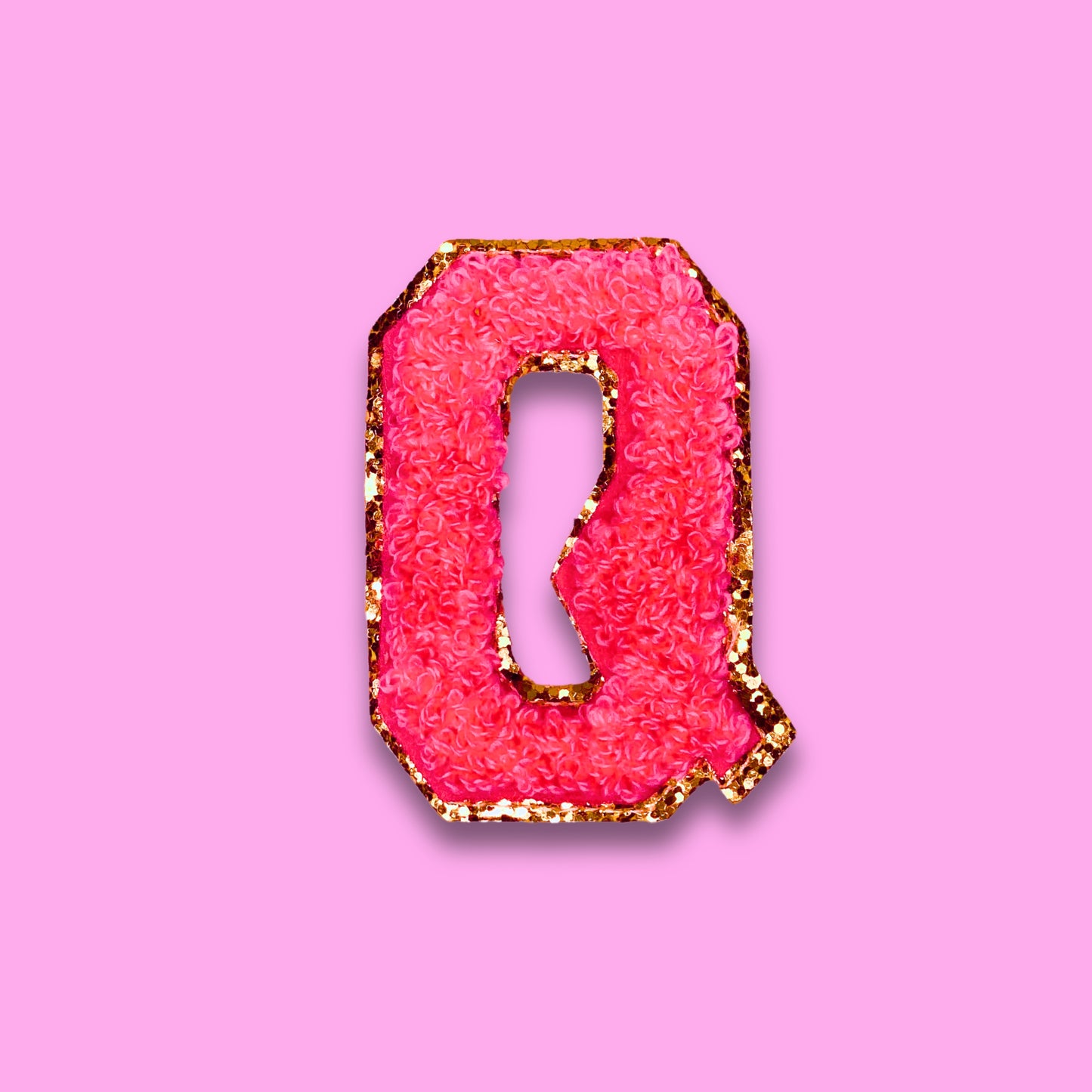 Q - Letter Patch - Grace Rose