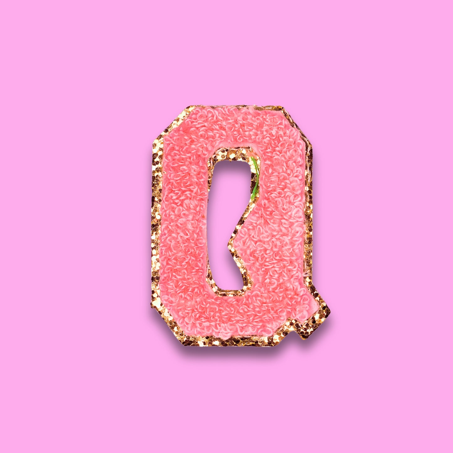 Q - Letter Patch - Grace Rose