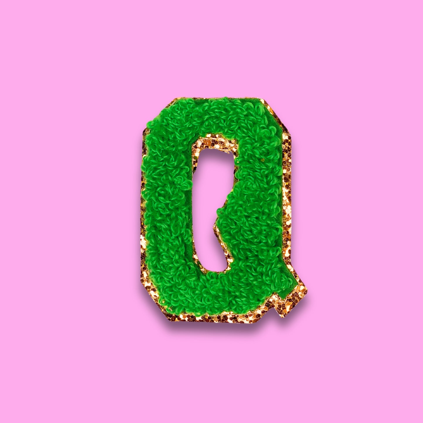 Q - Letter Patch - Grace Rose