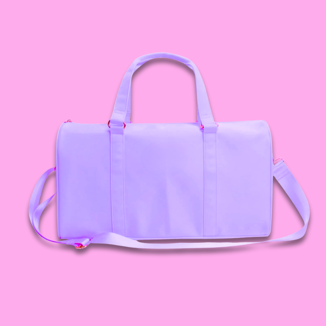 Cream Duffle Bag