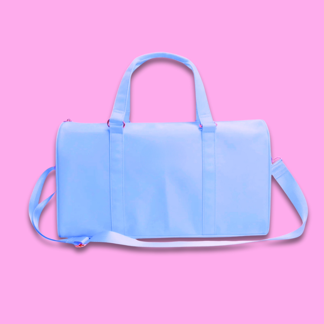Cream Duffle Bag