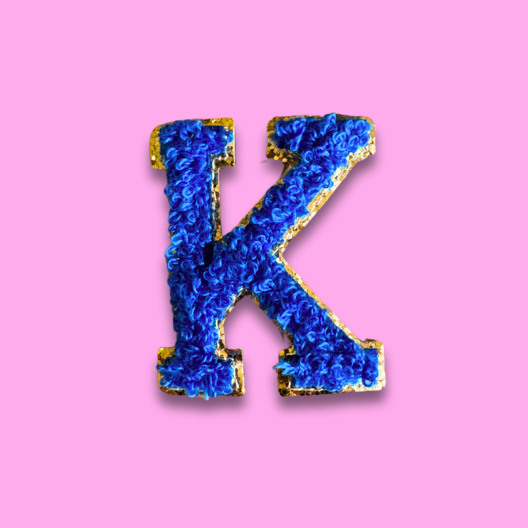 K - Letter Patch - Grace Rose