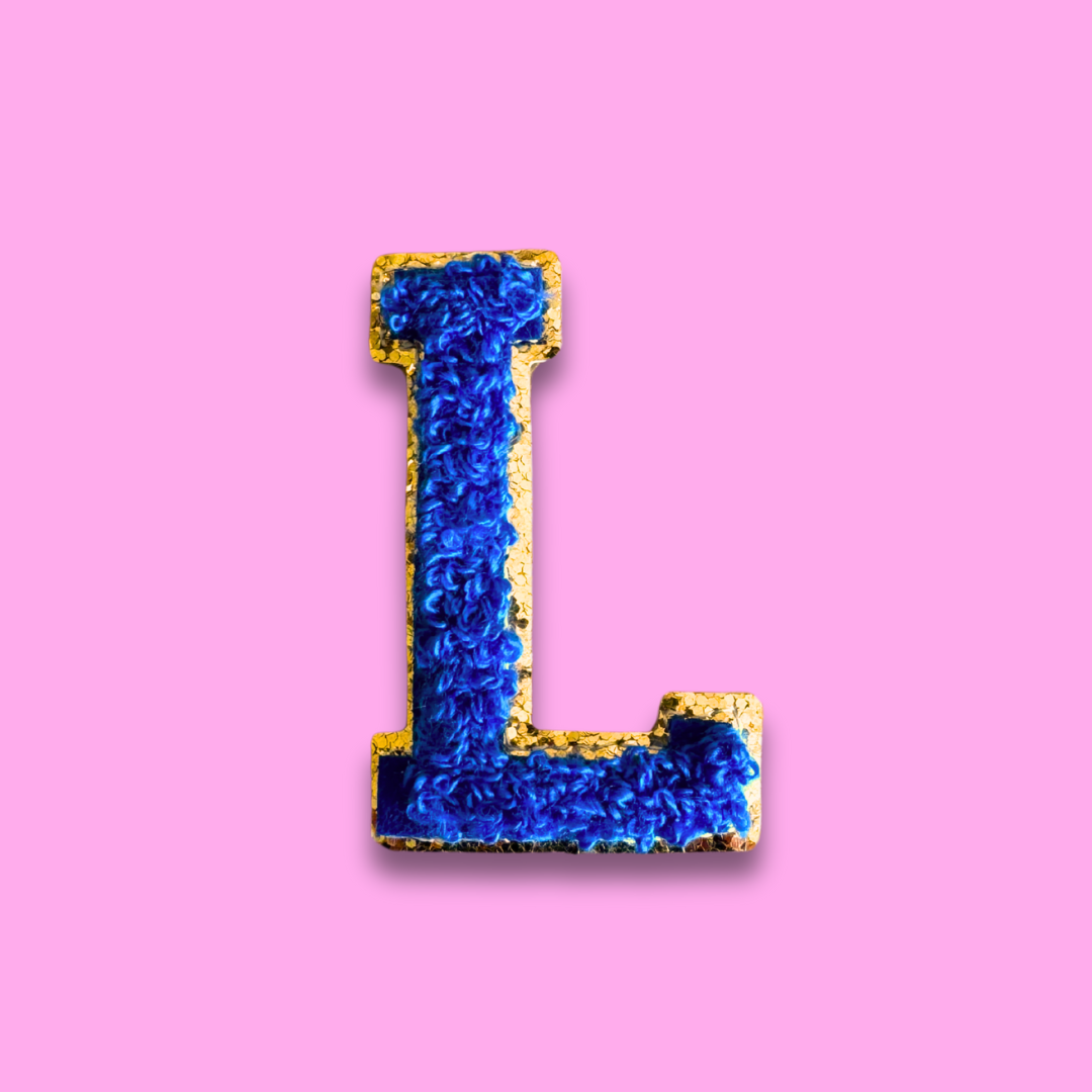 L - Letter Patch - Grace Rose