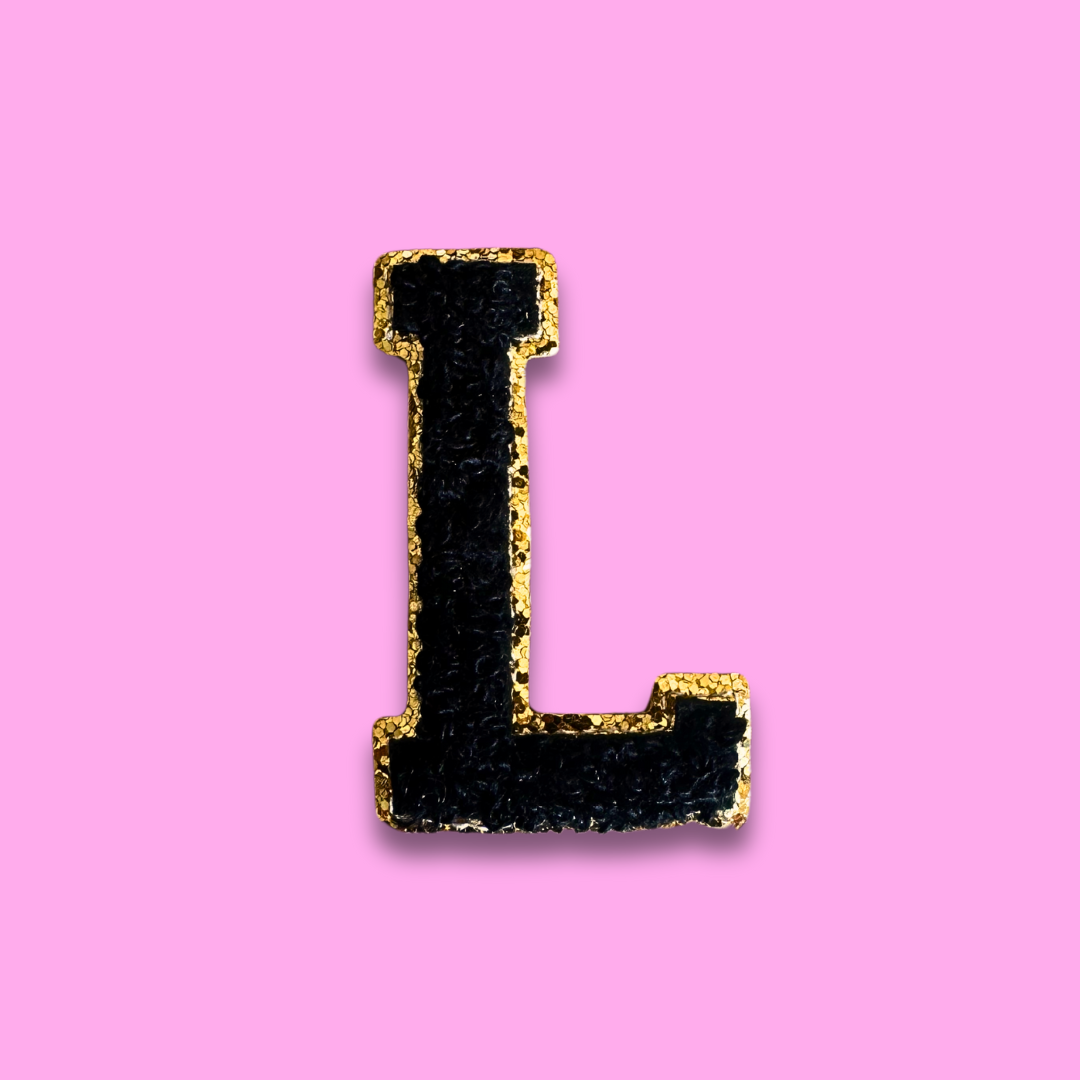 L - Letter Patch - Grace Rose