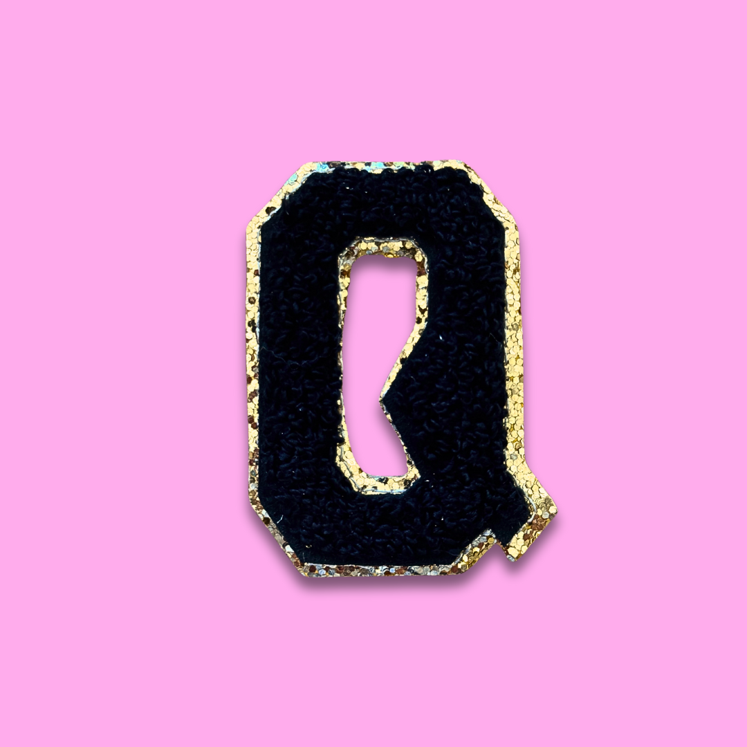 Q - Letter Patch - Grace Rose