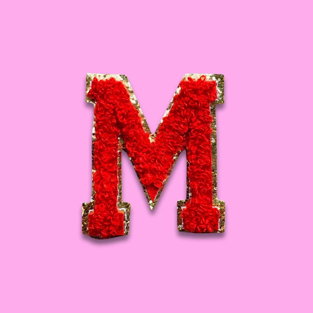 M - Letter Patch