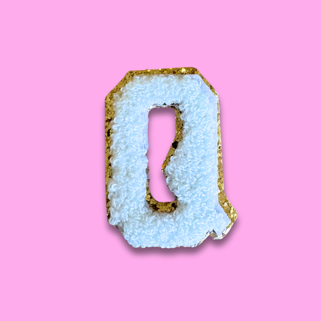 Q - Letter Patch - Grace Rose