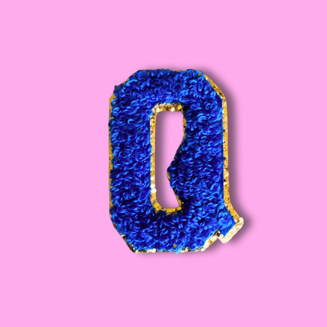 Q - Letter Patch - Grace Rose