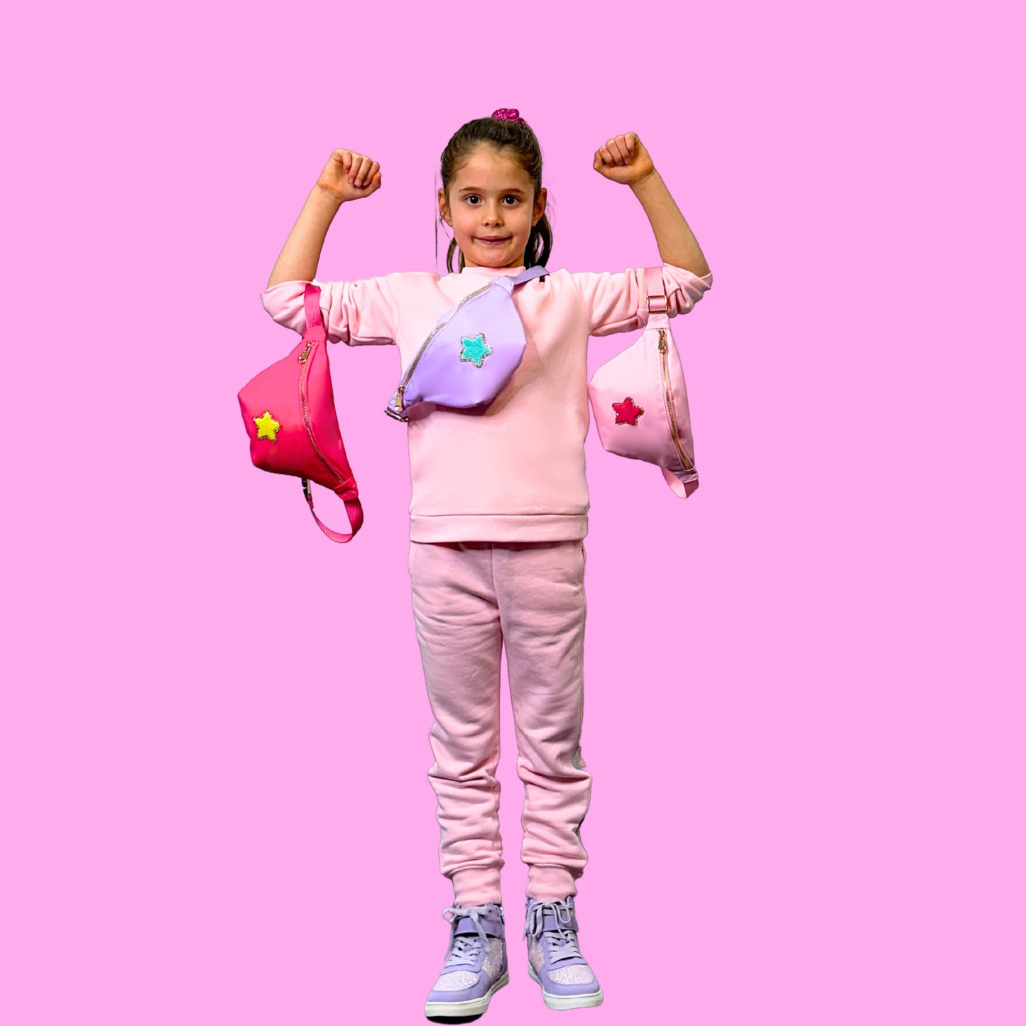 Neon Pink Bumbag - Grace Rose