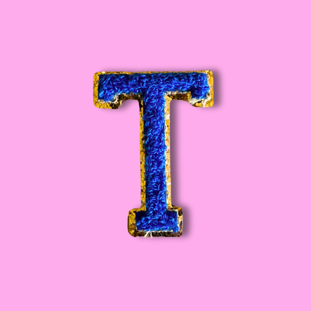 T - Letter Patch - Grace Rose