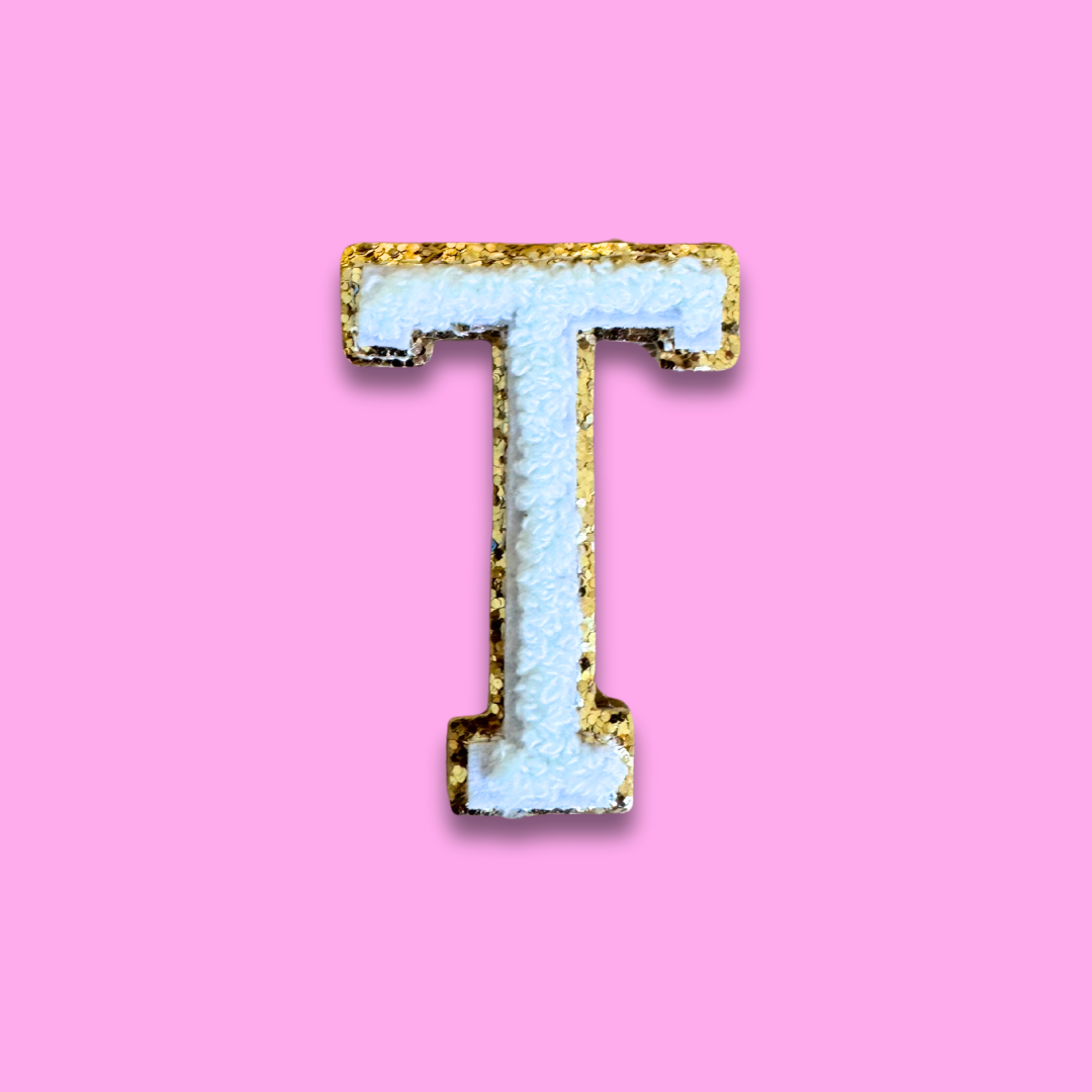 T - Letter Patch - Grace Rose