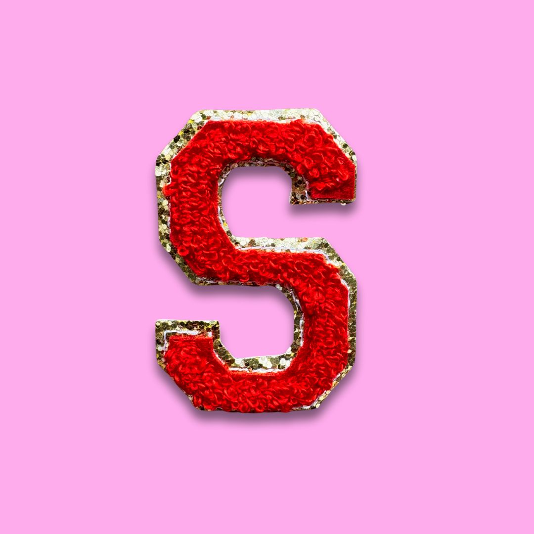 S - Letter Patch