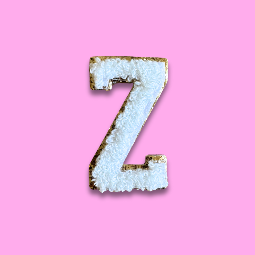 Z - Letter Patch - Grace Rose