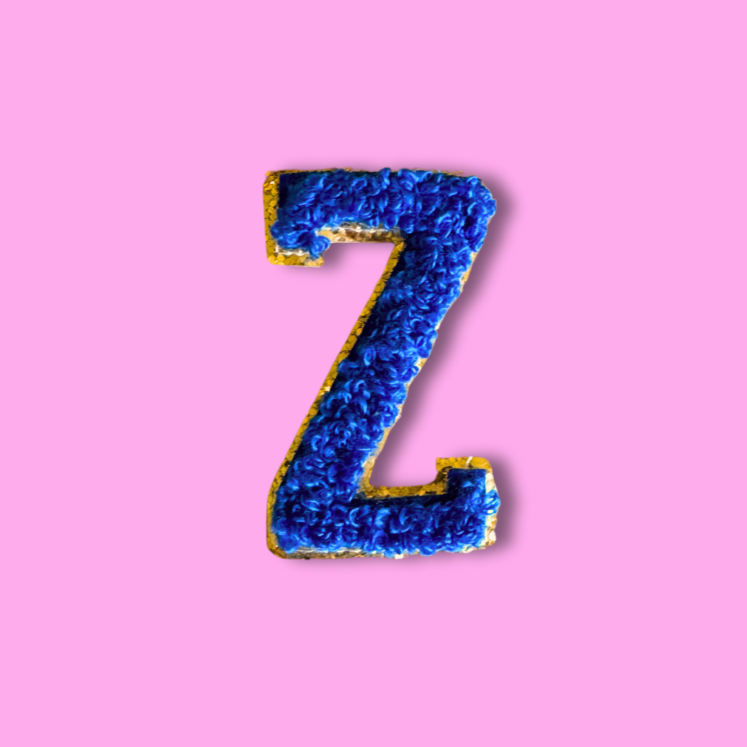 Z - Letter Patch - Grace Rose