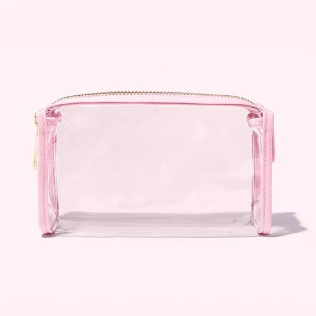 Cream Clear Beauty Bag