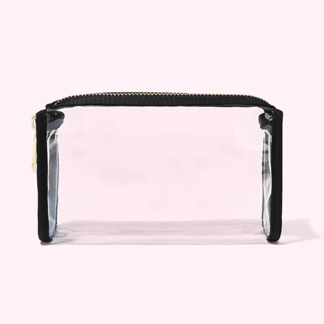 Cream Clear Beauty Bag