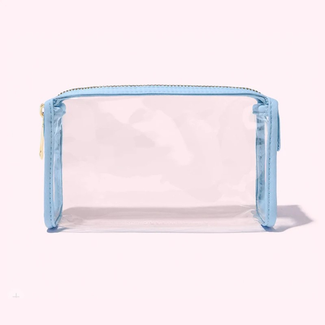 Cream Clear Beauty Bag