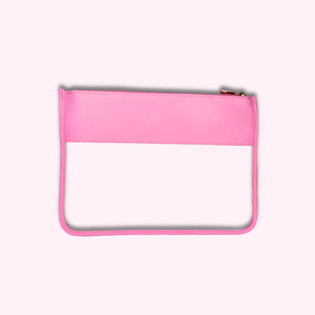 Cotton Candy Clear Front Pouch