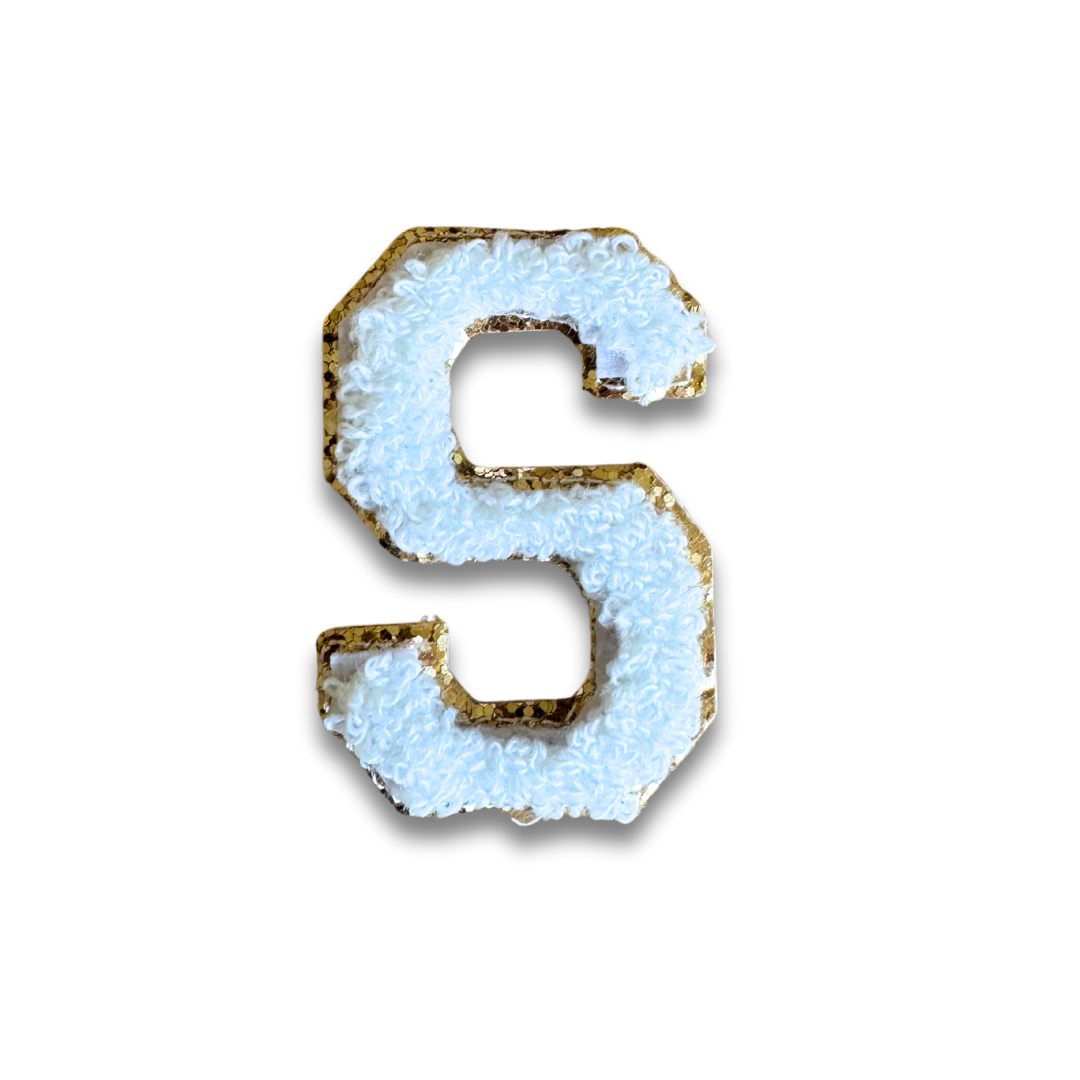 S - Letter Patch