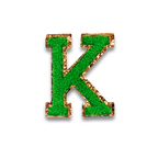 K - Letter Patch