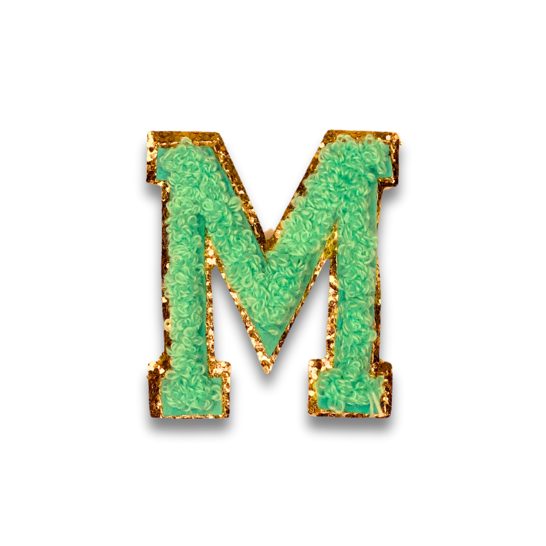 M - Letter Patch