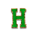 H - Letter Patch