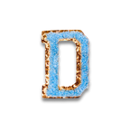 D - Letter Patch