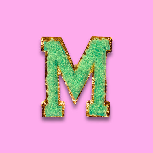 M - Letter Patch