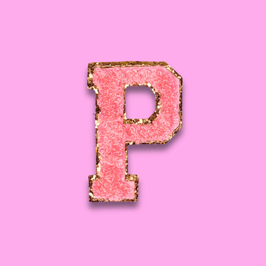 P - Letter Patch