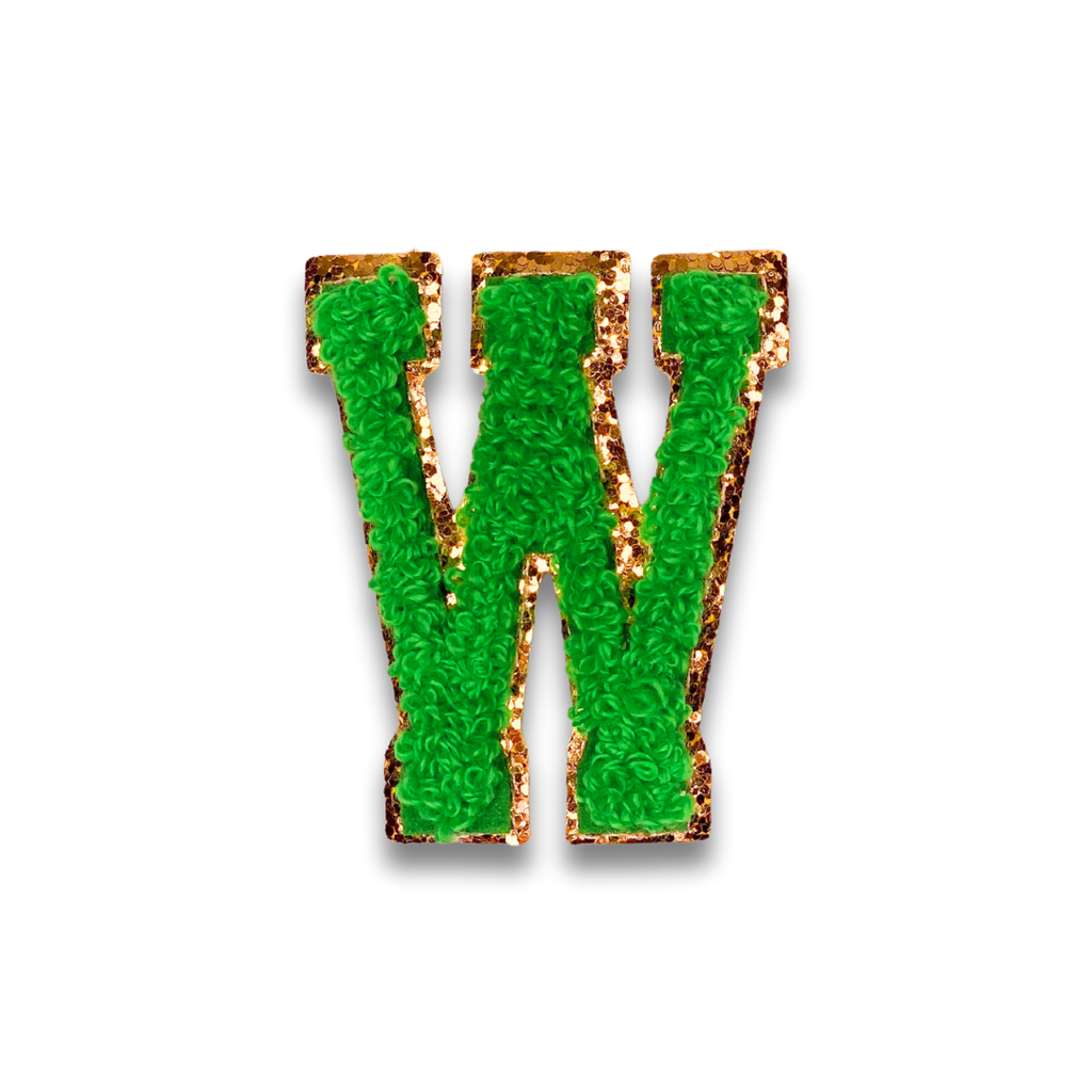 W - Letter Patch