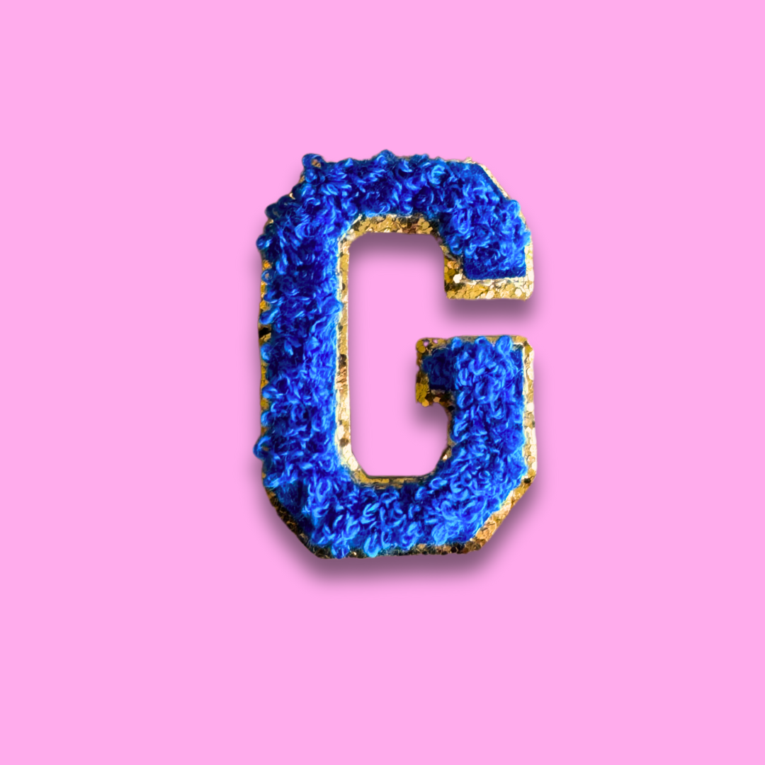 G - Letter Patch - Grace Rose