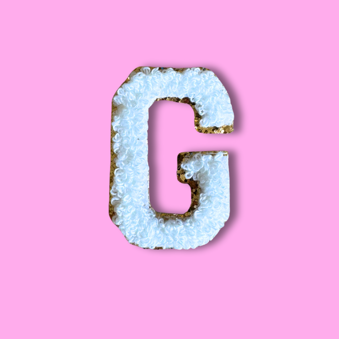 G - Letter Patch - Grace Rose