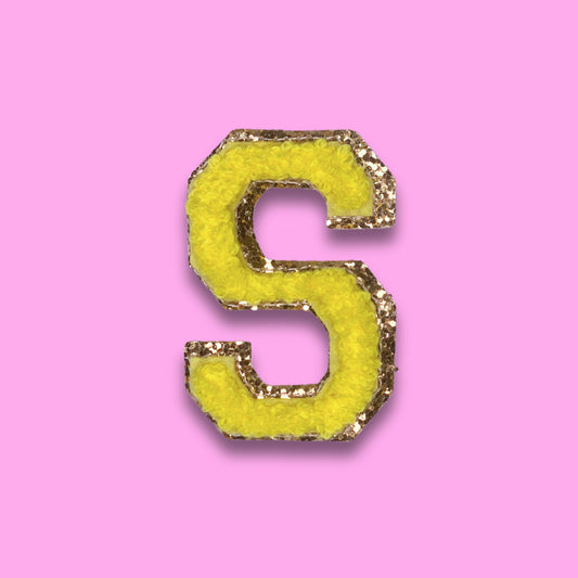 S - Letter Patch