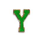 Y - Letter Patch