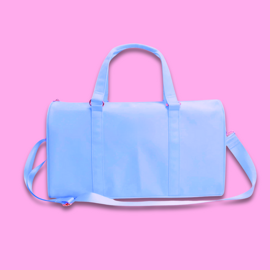 Sky Blue Duffle Bag