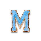 M - Letter Patch