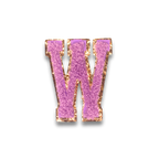 W - Letter Patch