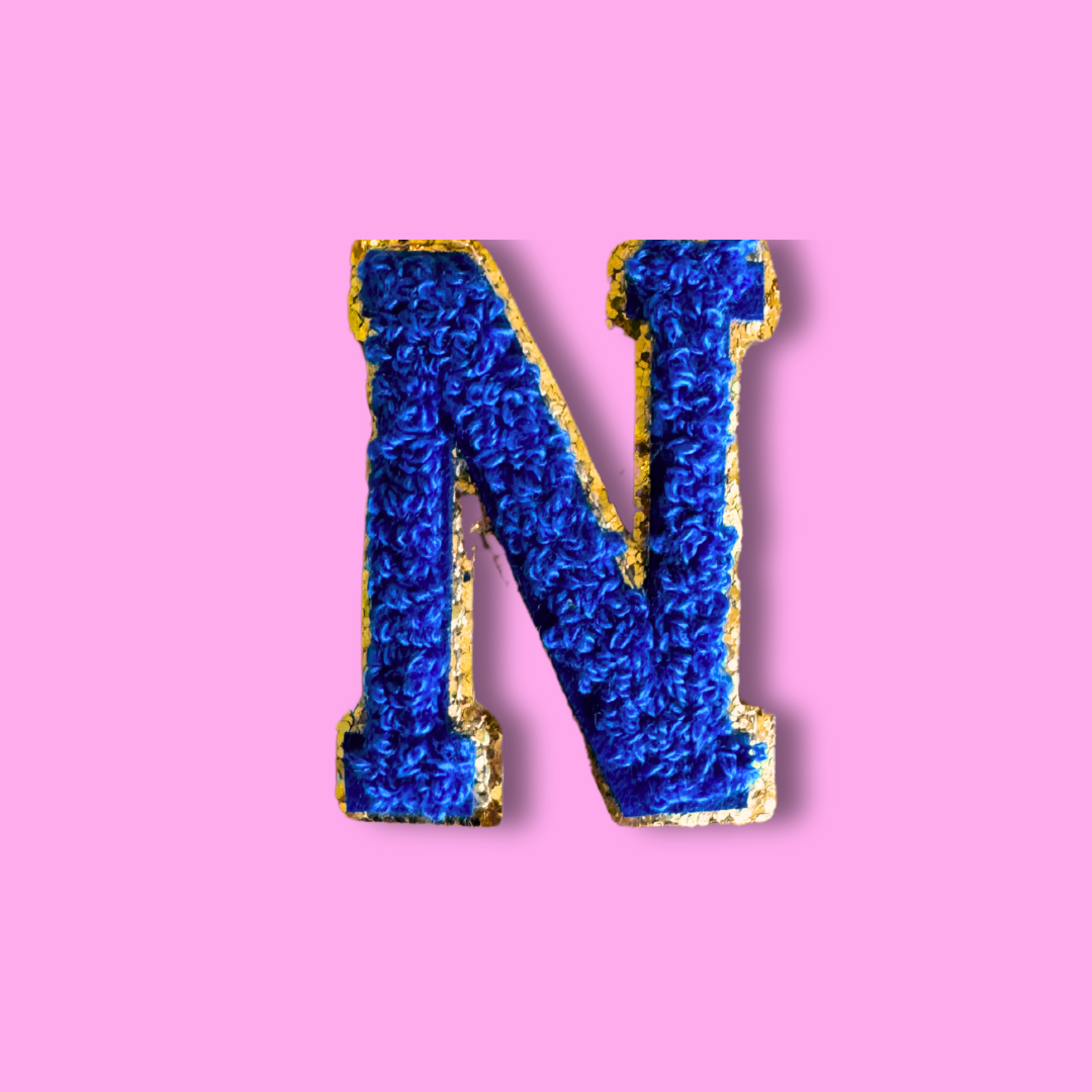 N - Letter Patch - Grace Rose