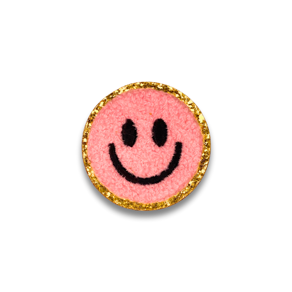 Smiley Face Icon Patch