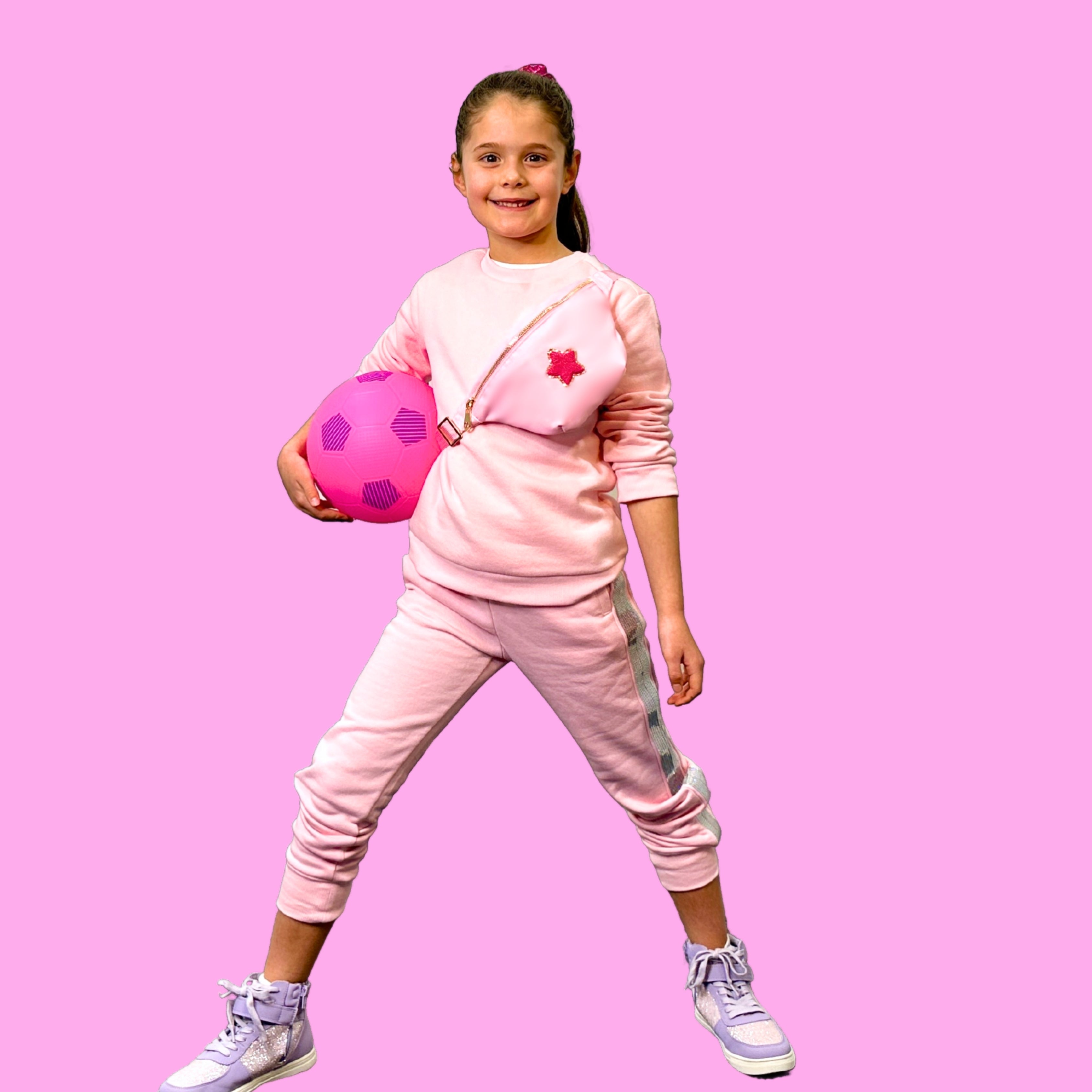 Baby Pink Bumbag - Grace Rose