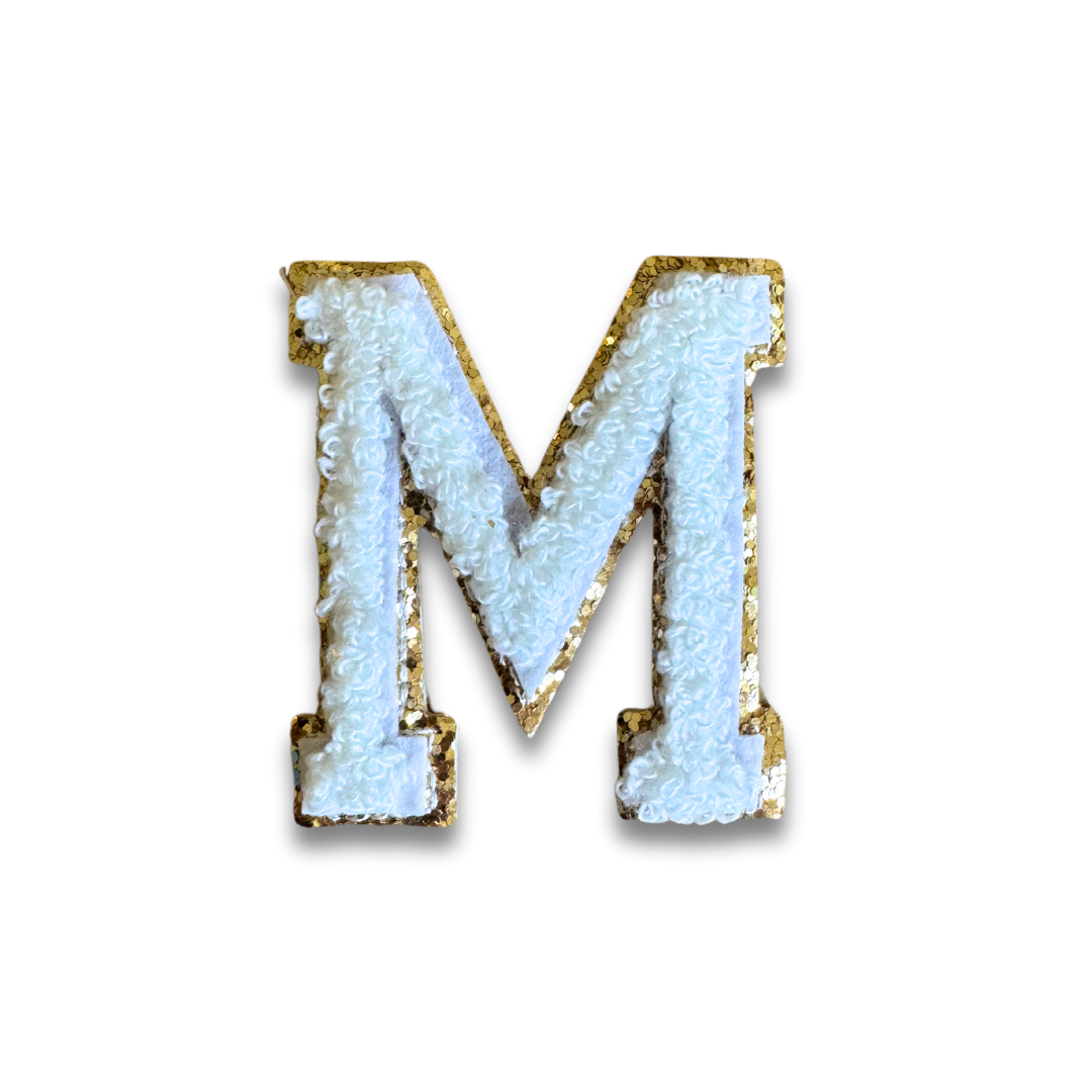 M - Letter Patch