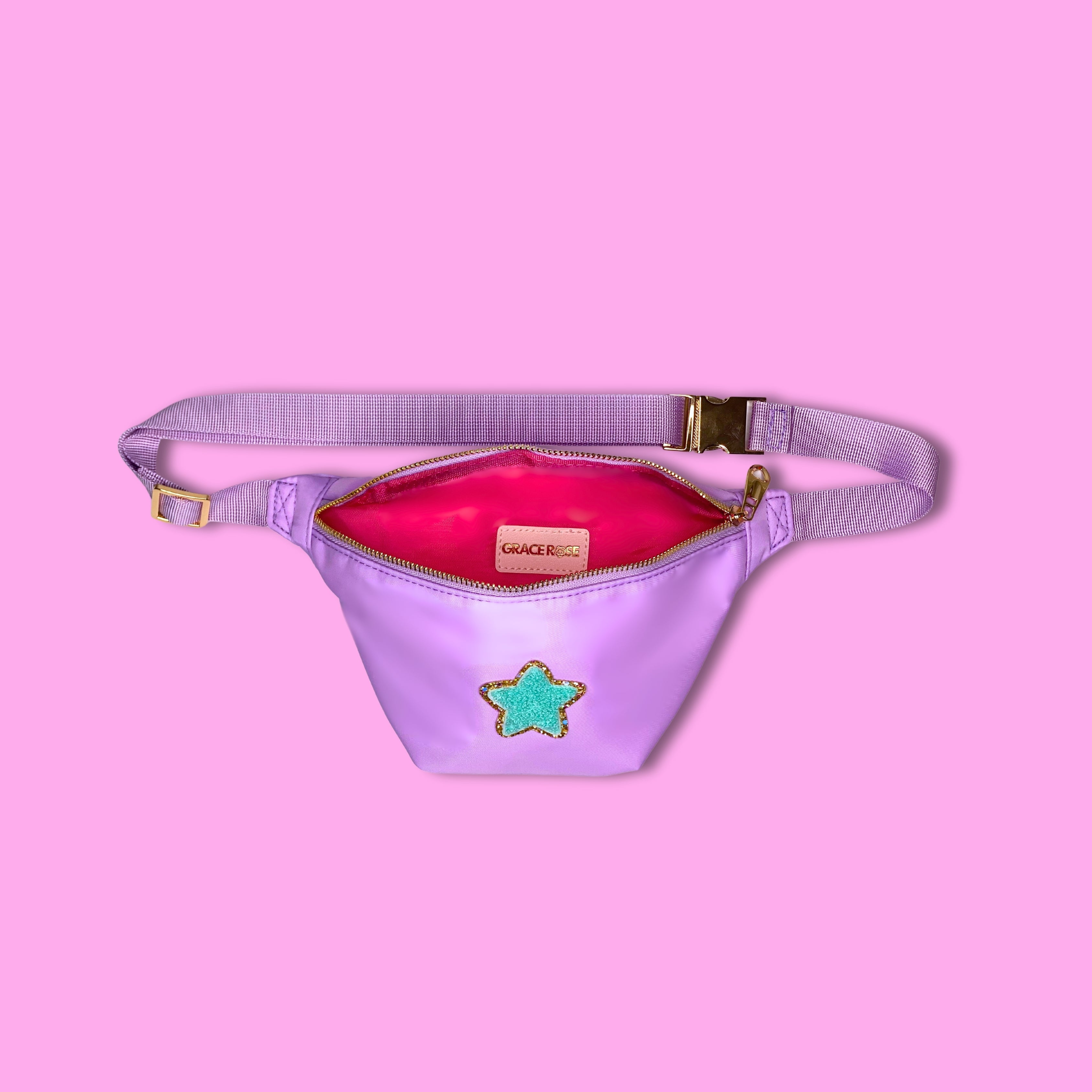 Lavender Bumbag - Grace Rose