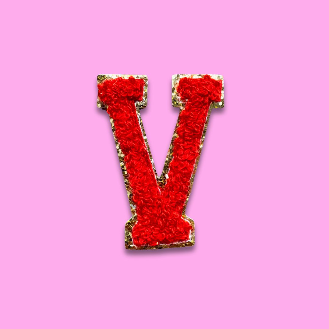V - Letter Patch