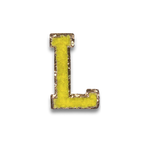 L - Letter Patch