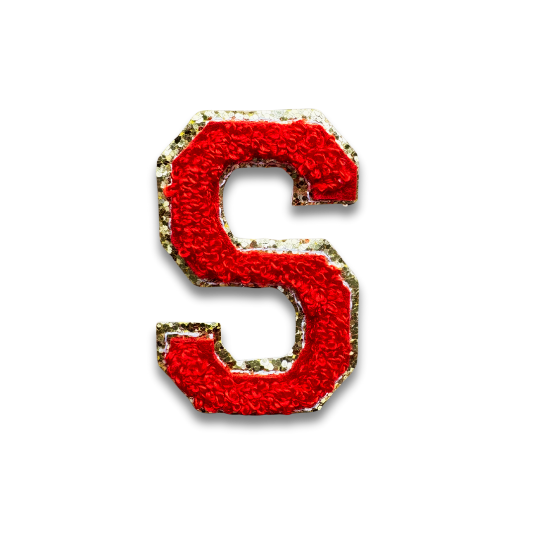 S - Letter Patch