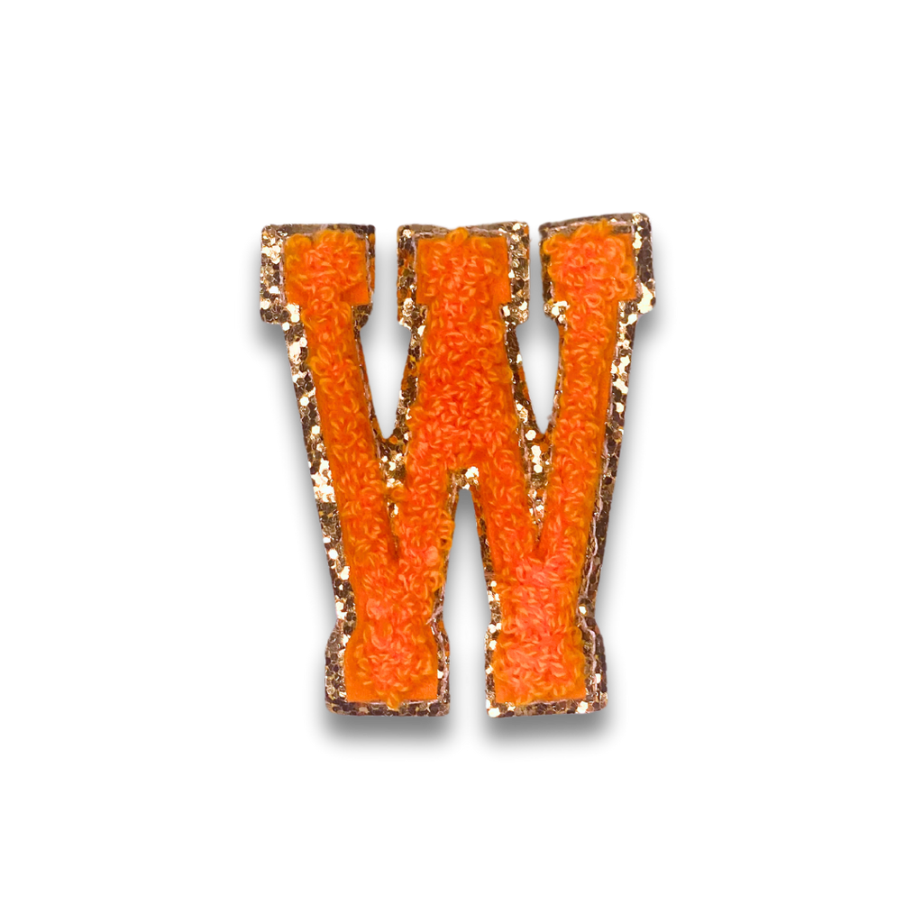 W - Letter Patch
