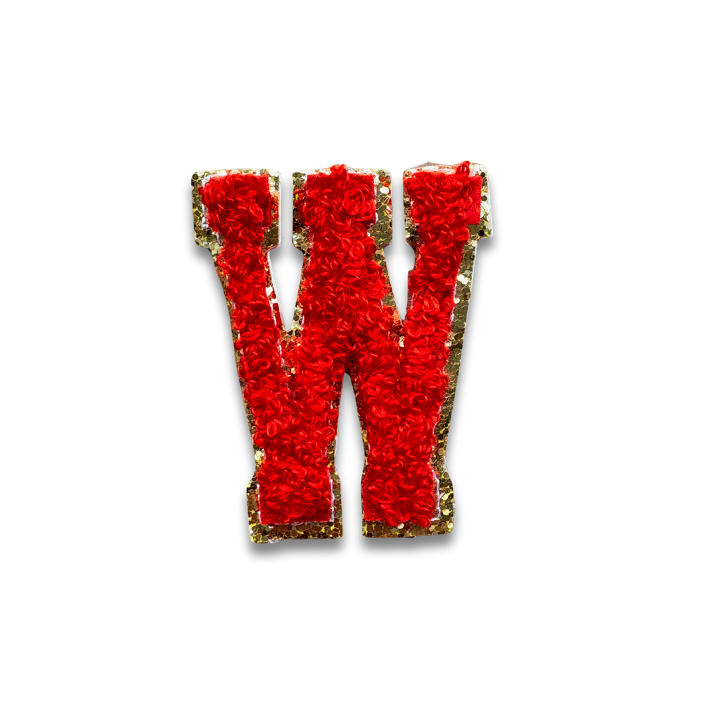 W - Letter Patch